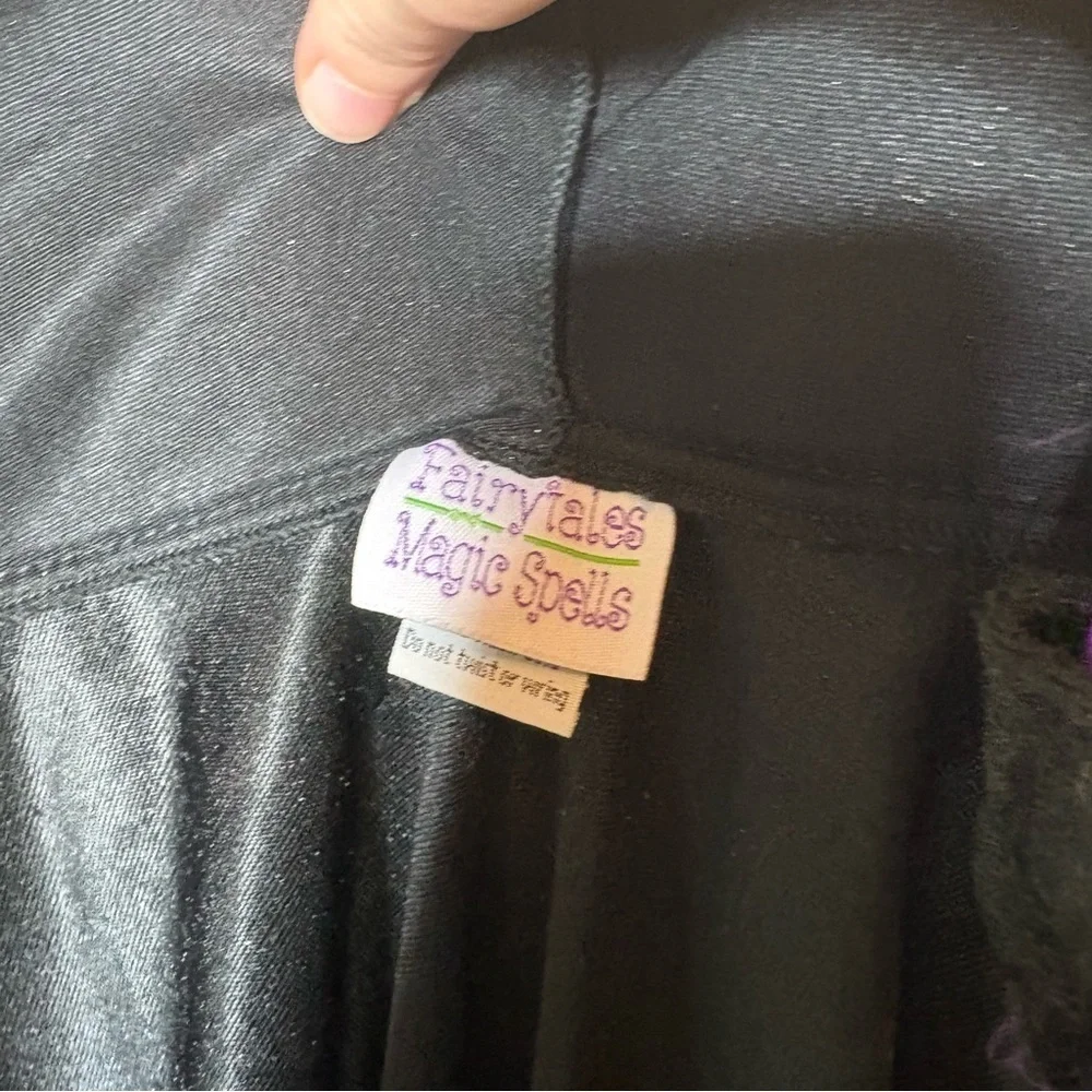 Child's Velvet Bat Cape One  Size